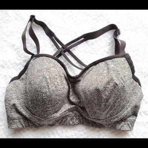 Victoria Secret Grey Sport Bra Size 32D